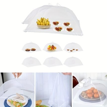 1Pc/Cooking Cover, Table Cover, Household Foldable Table Cover, Dust Cover, Meal Leftover Food Cover, For Rv Rv & Trailer Covers