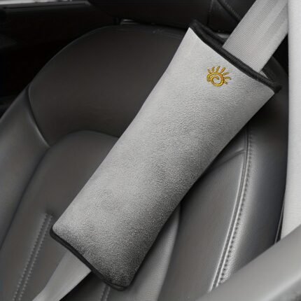 1Pc/2Pcs Car Seat Belt Pillow Shoulder Pad Cover Car Interior Plush, Sleeping Pillow Seat Belt Cushion