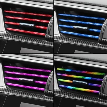 10 Pack Car Air Vent Trim Car Air Vent Grille Rim Trim Car Trim Car Styling Auto Parts