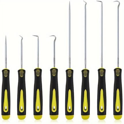 4Pcs Pick And Hook Set Automotive Pick Tool Set For Car Auto Oil Seal/O-Ring Seal Gasket Pick Hooks Puller Remover Repair Tool Kit