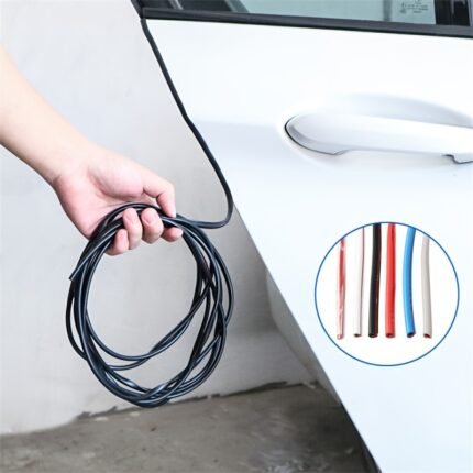 Protect Your Car Doors With U-Shaped Edge Trim Rubber - Anti-Scratch Seal Protector Guard Strip!