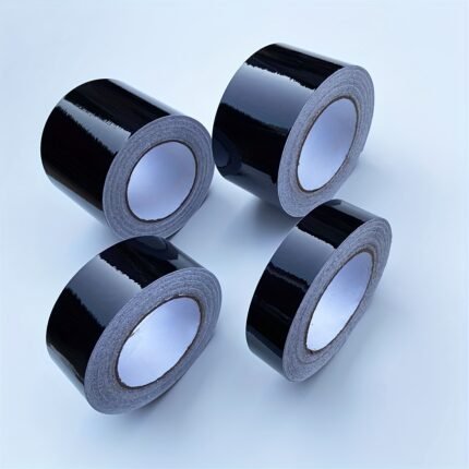 3/5/7/10 Cm Glossy Black Vinyl Wrap Strip Window Trim Film Tape Chrome Blackout Vinyl For Car Interior Hood Roof Pillar