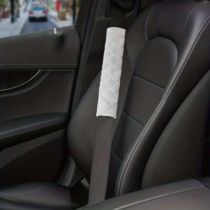 2/4Pcs Of Plush Thickened And Extended Shoulder Pads, Convenient Car Shoulder Accessories, Automotive Supplies.