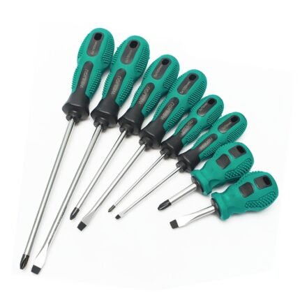 Magnetic Screwdriver Slotted/Flat Head And 3Mm-6Mm Phillips Tips Screwdriver Non-Slip For Repair Improvement Craf Length 3 "- 4"