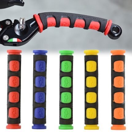 Soft-Grip Silicone Brake Handle Sleeve - Handlebar Accessories - Durable Anti-Slip Protection Cover For Motorcycle And Bicycle With Enhanced Grip And Comfort