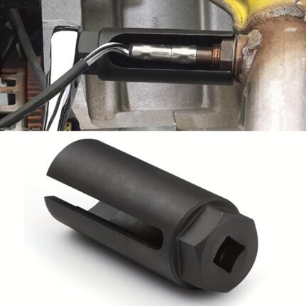 Japanese Style Oxygen Sensor Socket, O2 Sensor Removal Tool With Oxygen Sensing Socket, Surface Mount, Automotive Repair Accessory