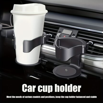 1Pc Car Cup Holder Keep Drinks Securely In Place While You Drive