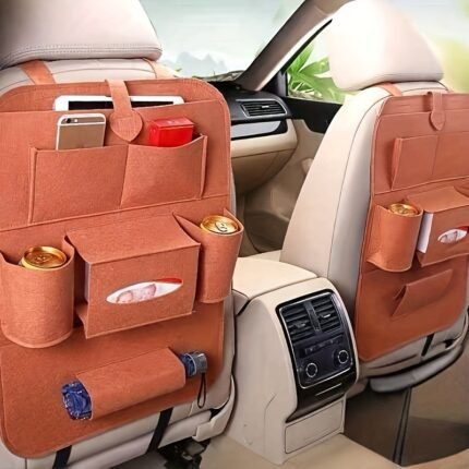 Upgrade Your Car With This All-In-One Rear Seat Organizer & Tablet Holder! Christmas Gift