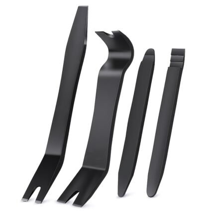Professional Auto Trim Removal Tool Set - Durable Plastic Pry Bars For Car Interior Panel & Connector Repair, Scratch-Resistant Auto Bodywork Tools Kit
