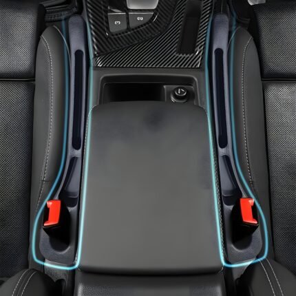 2Pcs Car Seat Gap Filler Storage Box, Anti-Fall, With Groove Design, Durable Eva Material, Multiple Colors, Very Suitable For Small Cars, Suvs And Trucks, Interior Organization | Streamlined Car Accessories