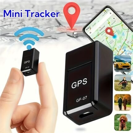 Mini Gps Tracker - Magnetic Gps Real-Time Vehicle Locator, Rechargeable Lithium Polymer Battery, Remote Mobile Phone Operation, Suitable For Vehicle, Truck, Home And Asset Tracking (Free Location Via Sms, App Paid Use; Requires Sim Card, Packaging Not Included)