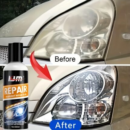 Car Headlight Repair Cream, Antioxidant/Polishing Agent, Remove Scratches, Brighten Car Lights, Nourish Car Lights, Headlight Plastic Renewal/Maintenance/Care Cream, Provide Maintenance For Car Headlight Care