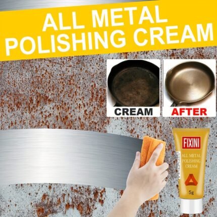5G/0.17Oz Metal Polishing Paste, Rust Remover & Cleaner For Stainless Steel, Ceramic Watches, Aluminum, Brass, Copper, Universal Cleaning Tool Rv Cleaners, Rv Cleaning Tool