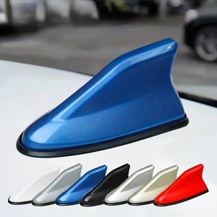 Universal Car Antennas Shark Fin Antenna Auto Radio Signal Aerials Roof Car Signal Decorative Car Accessories Antenna Cover-Automotive Exterior Accessory,Aerodynamic Car Antenna Covercar Aesthetics And Modification,Easy To Install