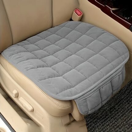 Premium Comfort Memory Foam Car Seat Cushion With Anti-Slip Rubber Base & Storage Bag - Fit For All Vehicles