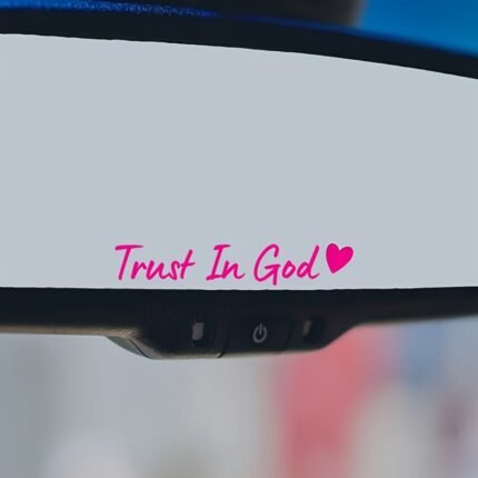 1Pc Graphic Religious Vinyl Decal, For Car Motorcycle Laptop Window Helmet Wall Cup