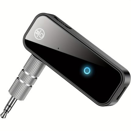 Aux Wireless5.0 Adapter For Car, Wireless Receiver For Car Home Stereo System And Headphones, Wireless Aux Adapter, 2In 1 Wireless Transmitter And Receiver For Hands-Free Call
