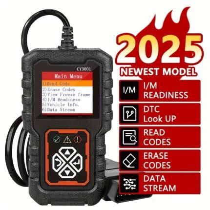 Cy3001 Car Obd2 Scanner Code Reader Engine Fault Scanner Can Diagnostic Scan Tool For All Obd Ii Protocol Cars Since 1996
