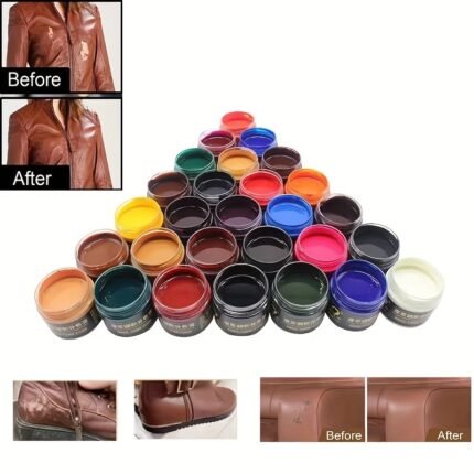 1Pc 30Ml Colorful Scratch Repair Paint For Shoes, Sofa & Car Seats - Versatile Abs Paint Dye For Home Decor & Clothing Restoration, Easy Application, No Mixing Required, Shoe Repair, Car Interior, Fixes Scratche