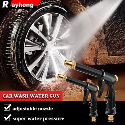 High Pressure Washer Gun Patterns Car Wash Machine Garden Watering Hose Nozzle Sprinkler Universal Car Washing Kit
