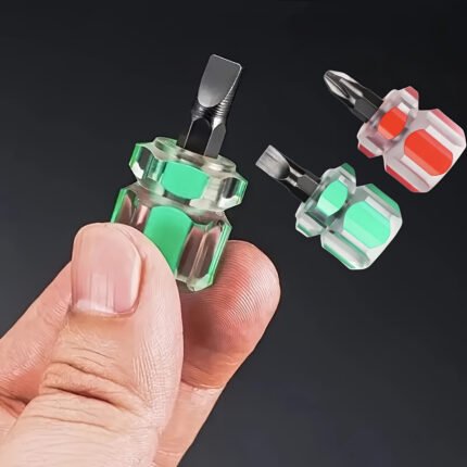 2Pcs Precision Screwdriver With Transparent Handle - Portable And Versatile Repair Tool