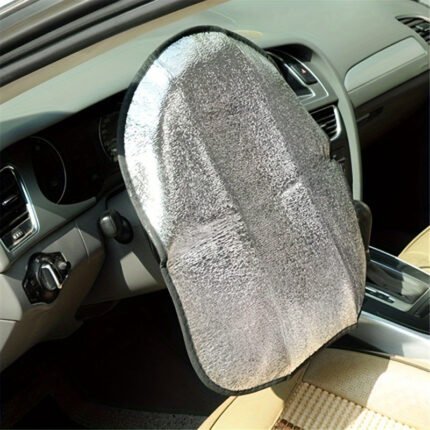 Keep Your Car Cool & Protected - Steering Wheel Sun Shade Cover Fits All Suvs, Trucks & Cars