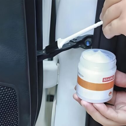 1Pc 100G High-Quality Car Care Oil With Colorful Brush - Excellent Lubrication, Minimizes Friction, Wear-Resistant, Anti-Oxidation, Corrosion-Resistant, Versatile For Different Environments, Car Maintenance Essentials | Vibrant Brush Design | Durable Plastic Container, Car Care Products