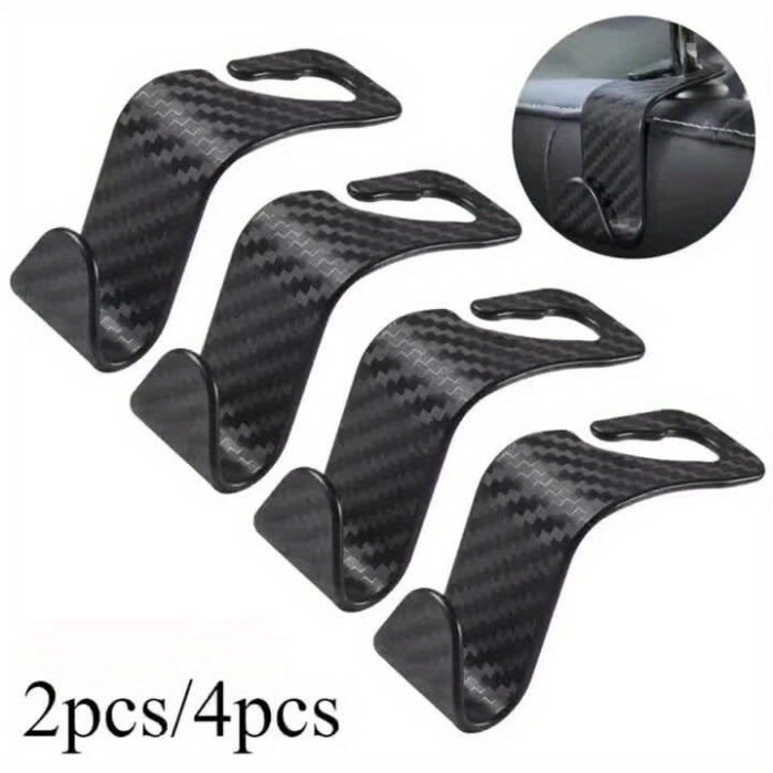2/4Pcs Universal Auto Seat Headrest Hook Storage Hanger Car Vehicle Back Seat Organizer Holder Car Interior Accessories - Image 10