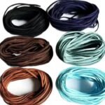 10 Yards 3Mm Bulk Man-Made Suede String - 6 Colors (Black, Navy, Brown, Teal, Sky Blue, White) For Diy Jewelry Making, Bracelets & Necklaces - Durable Craft Cord With Tangle-Free Roll Storage, Craft, Bracelet Crafting, Subtle Sheen Finish, Smooth Texture - Image 21