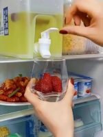 3.5L Large Capacity Refrigerator Water Dispenser With Spigot Tap - No Electricity Needed, Space-Saving Beverage Pitcher For Cold Drinks, Iced Water & Refreshing Drinks, High-Quality Kitchen Accessory, Spillproof Dispenser | Square Shaped Pitcher | Highcapacity Dispenser, Beverage Dispenser For Fridge - Image 8