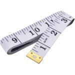 152.4 Cm Portable Sewing Tape Measure With Ratchet Lock - Durable White Pvc Fiber Measuring Tape For Tailoring, Body Dimensions, Fitness & Crafting, Golden Hook Closure, Tape Measure For Sewing, Craft Measuring Tool, Metal Hook Closure - Image 5