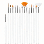 15Pcs Fine Detail Paint Brush Set - Miniature Paint Brush For Detailing & Art Painting - Acrylic, Watercolor, Oil, Models, Airplane Kits, Nail Artist Supplies - Image 5