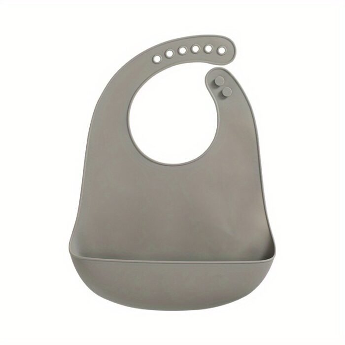 1 Pc Silicone Baby Bibs Infant Solid Color Bib Waterproof Soft Adjustable Children Feeding Cloths For Babies Accessories - Image 14