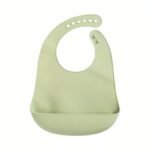 1 Pc Silicone Baby Bibs Infant Solid Color Bib Waterproof Soft Adjustable Children Feeding Cloths For Babies Accessories - Image 16