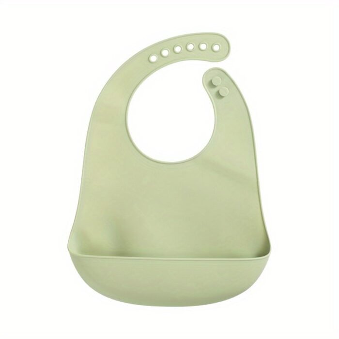 1 Pc Silicone Baby Bibs Infant Solid Color Bib Waterproof Soft Adjustable Children Feeding Cloths For Babies Accessories - Image 16