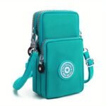 1Pc Sport Wallet, Mobile Phone Bag, Shoulder Bag, Handbag, Coin Purse, Retro Keychain Small Purse - Image 3