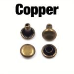 100 Sets 6X6Mm Metal Double Cap Rivets Stud Round Nail Rivet For Leathercraft Accessories Repair Shoes Bag Belt Clothing Garment - Image 7