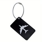 1Pc Aluminium Alloy Luggage Tags Baggage Name Tags Portable Suitcase Address Label Holder With Steel Ring Travel Trunk Accessories - Image 15