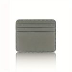 1Pc Slim Id Card Holder For Women - Multi-Slot Compact Wallet With Cash Pocket, Candy Colors (Red/Blue/Grey/Beige/Black), Stylish & Functional Card Organizer For Everyday Use, Cute Card Wallet - Image 7