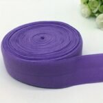 1 Roll, 1.8Meter/Length 1" (25Mm) Elastic Band Multicolor Fold Over Spandex Elastic Ribbon For Sewing Lace Trim Waist Band Garment Accessory - Image 27