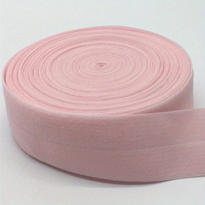 1 Roll, 1.8Meter/Length 1" (25Mm) Elastic Band Multicolor Fold Over Spandex Elastic Ribbon For Sewing Lace Trim Waist Band Garment Accessory - Image 15