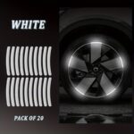 20 Packaged Wheel Safety Warning Stickers; High-Quality Materials, Self-Adhesive, Easy Installation; Protect Driving Safety With Early Warnings - Image 7