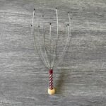 1Pc Metal Head Massager With Octopus-Inspired Design - Ergonomic Scalp Massage Comb For Deep Tissue Stimulation, Free Deformation & Soft Durable Contacts, Portable Manual Head Massager For Home/Travel Use - Image 3