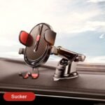 1Pc Sucker Car Phone Holder Mobile Smartphone Cellphone Bracket Tablet Vehicles Mount Stand Gps For Iphone 14/Xiaomi/Samsung Car Phone Mount Holder With Extendable Arm One-Button Release For Easy Installation - Image 5