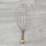 1Pc Metal Head Massager With Octopus-Inspired Design - Ergonomic Scalp Massage Comb For Deep Tissue Stimulation, Free Deformation & Soft Durable Contacts, Portable Manual Head Massager For Home/Travel Use - Image 7