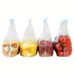 15/20 Pcs Airtight Food Storage Bags - Fresh-Keeping, Zippered, And Sealed For Fruit, Grain, Vegetable, And Meat - Perfect Kitchen Organizers And Storage Solutions For Home Cooks And Chefs - Image 4