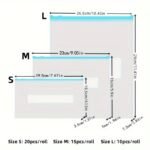 15/20 Pcs Airtight Food Storage Bags - Fresh-Keeping, Zippered, And Sealed For Fruit, Grain, Vegetable, And Meat - Perfect Kitchen Organizers And Storage Solutions For Home Cooks And Chefs - Image 2