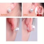 Silicone Ear Post Backs For Heavy Earrings: Invisible Support Pads For Non-Dropping Earlobes - Safe Ear Jewelry Lifters For Studs And Pendants - Image 2