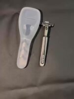 1Pc Clear Plastic Shaver Storage Case, Portable Travel Razor Holder With Dust Cover, Hand Washable - White, Travel Accessories, Storage Box - Image 8