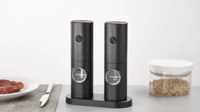 1Pc/2Pcs Intelligent Sensing Electric Grinder, Electric Salt And Pepper Grinder, Automatic Black Pepper Grinder, White Pepper Grinder, Convenient, Durable And High-Looking Electric Grinder, Suitable For Home Kitchen, Parties And Dinners - Image 12